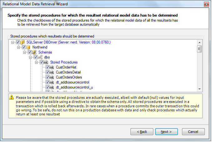 Relational Model Data Retrieval Wizard 3