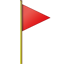 triangular_flag_on_post